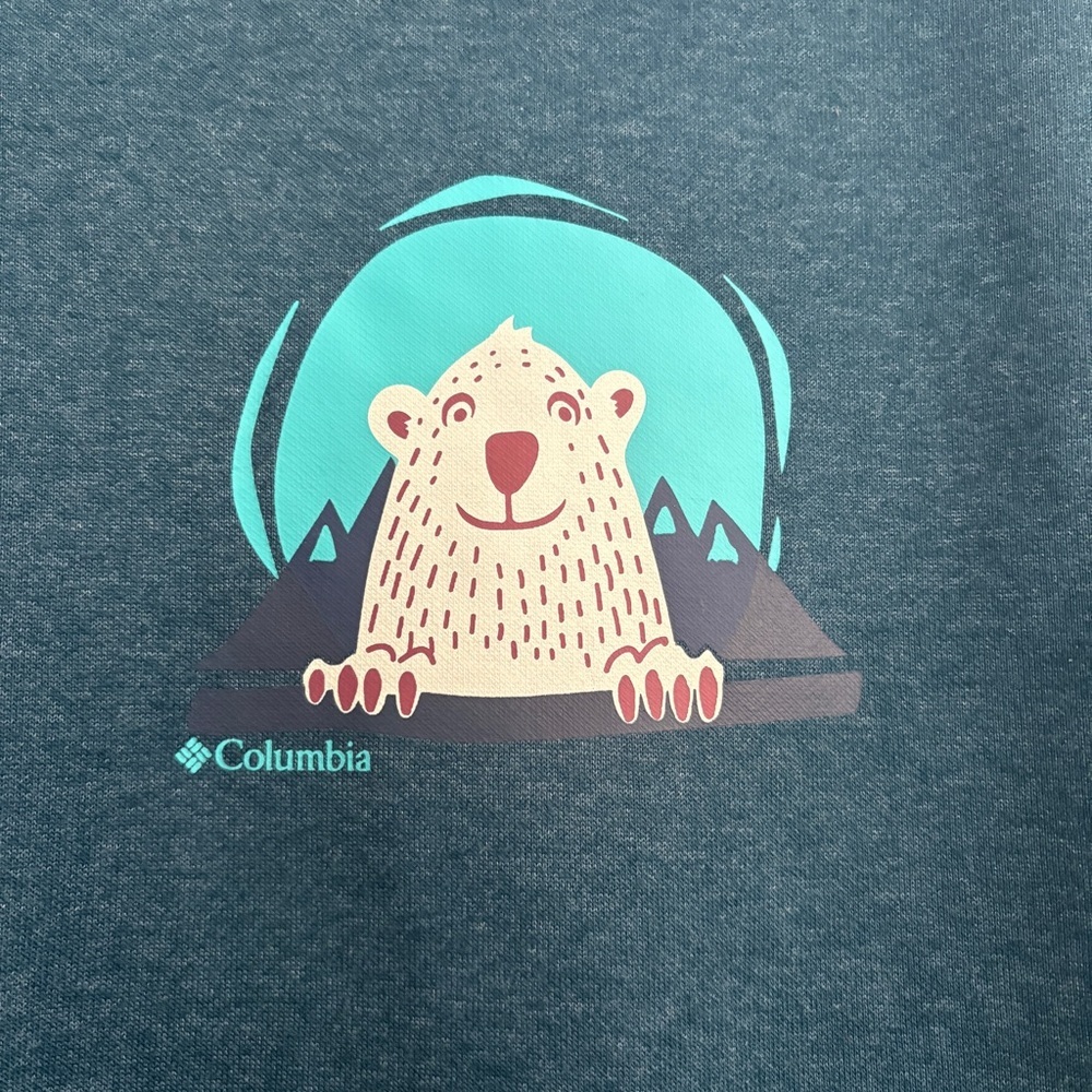 Columbia Dark Teal Sweatshirt - Picture 3 of 11